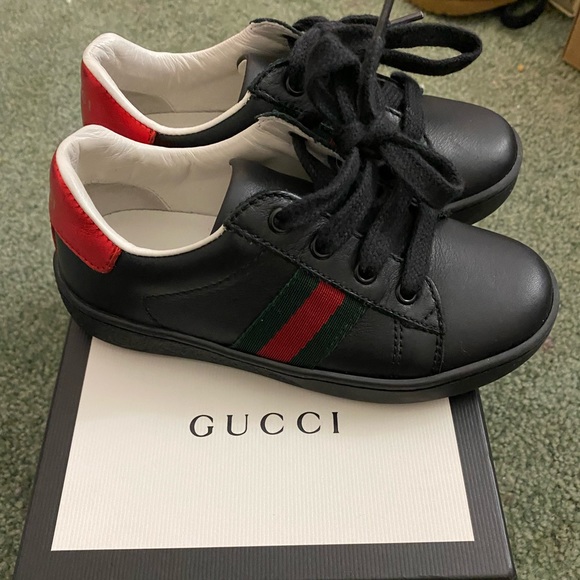 Gucci Shoes Toddler Gucci Sneakers Worn Once For His Birthday To